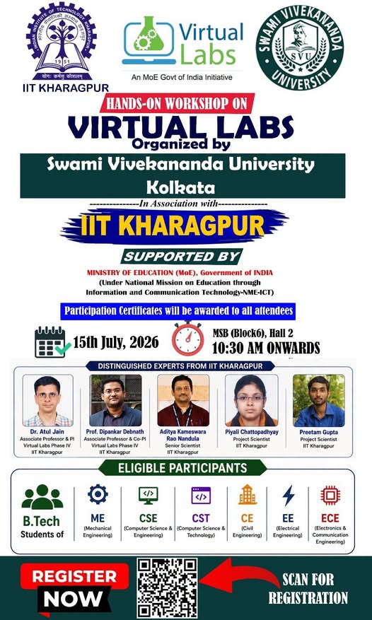 Hands-on Workshop on Virtual Labs