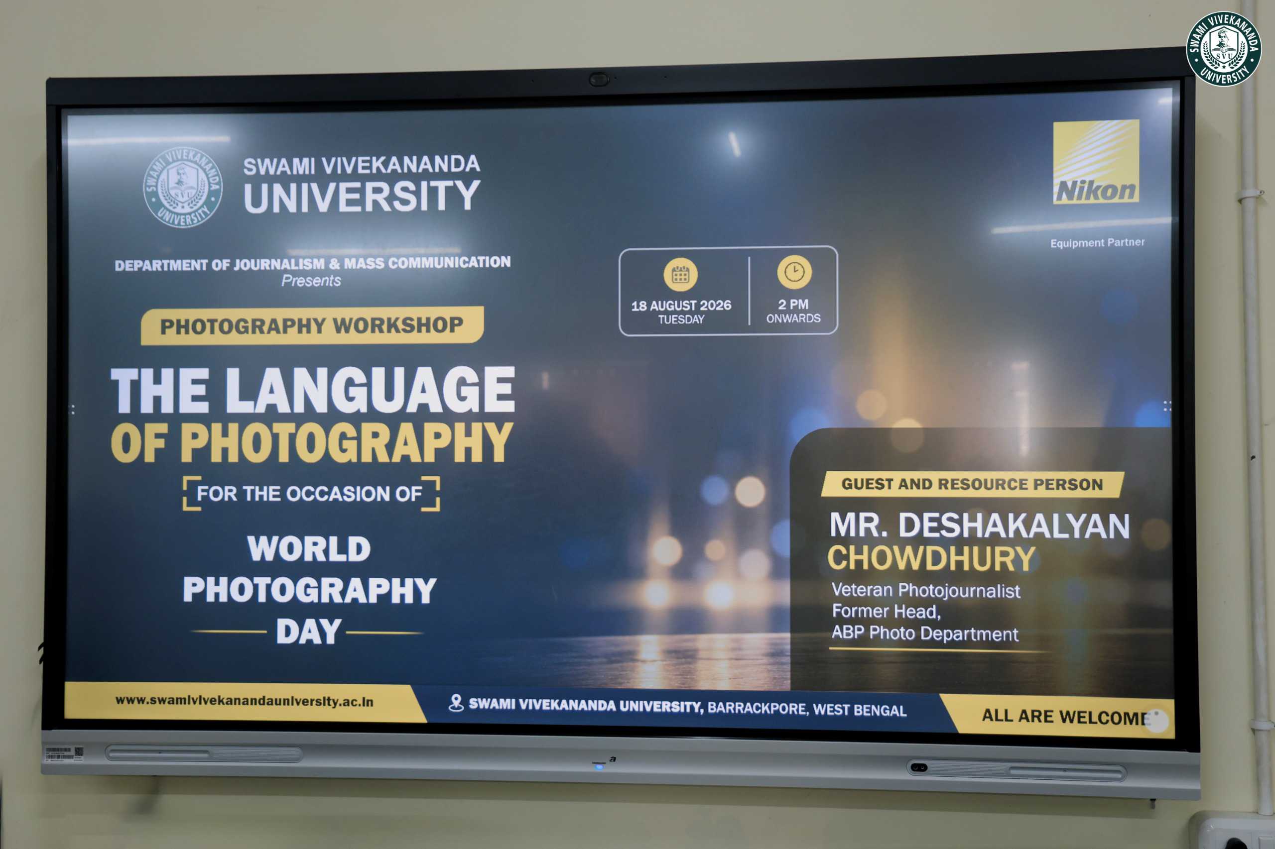 The Language of Photography – Photography Workshop