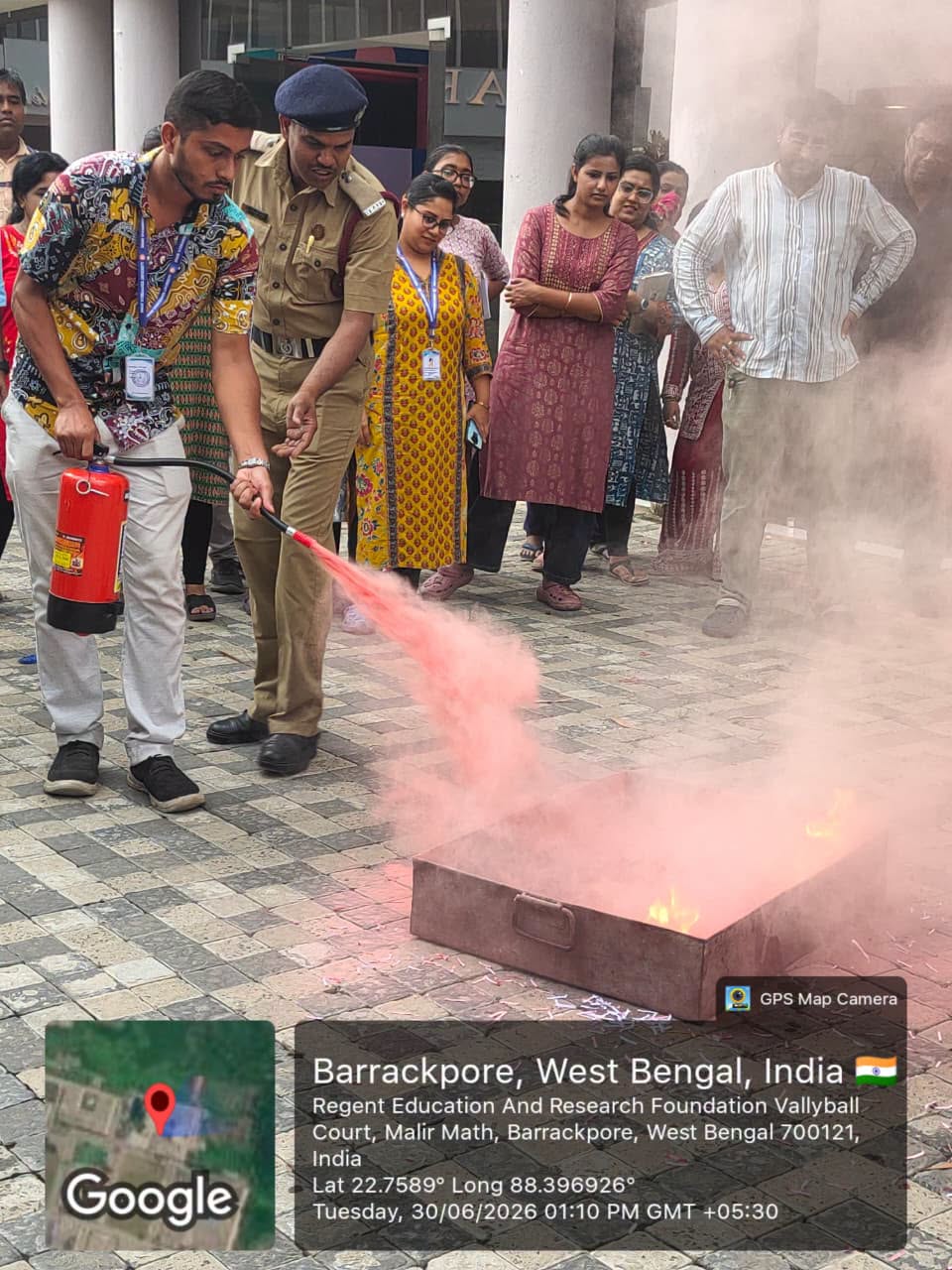 Fire Safety Awareness Programme with Lalkuthi Fire Station