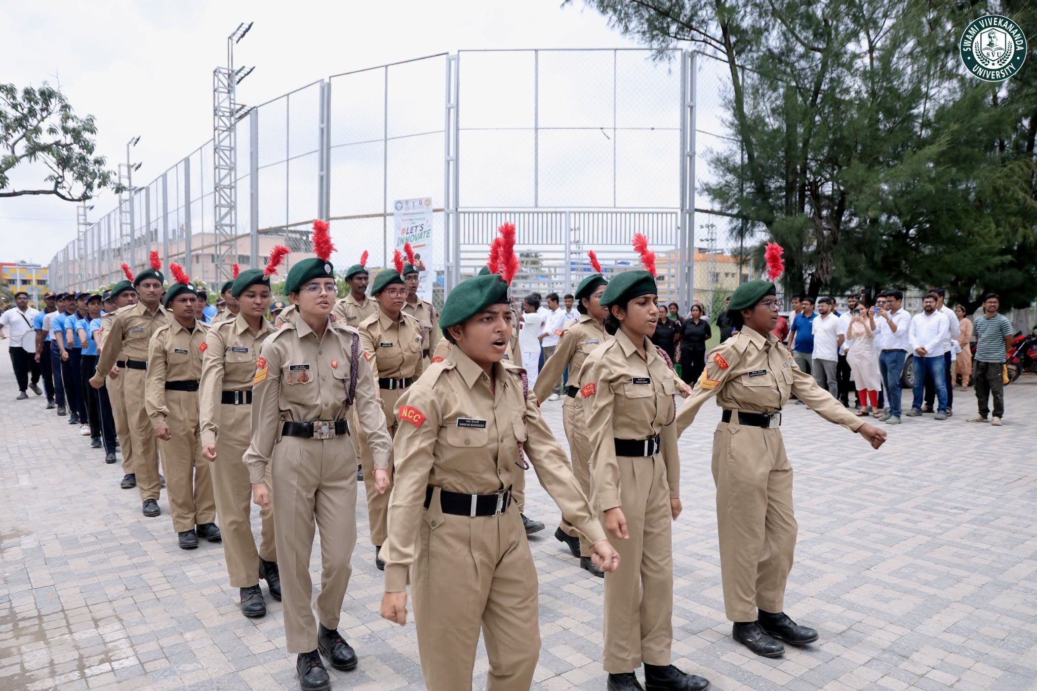 Swami Vivekananda University celebrated the 80th Independence Day on campus with patriotic fervour