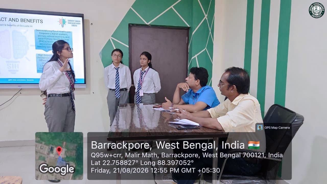 Swami Vivekananda University hosted Smart India Hackathon 2026