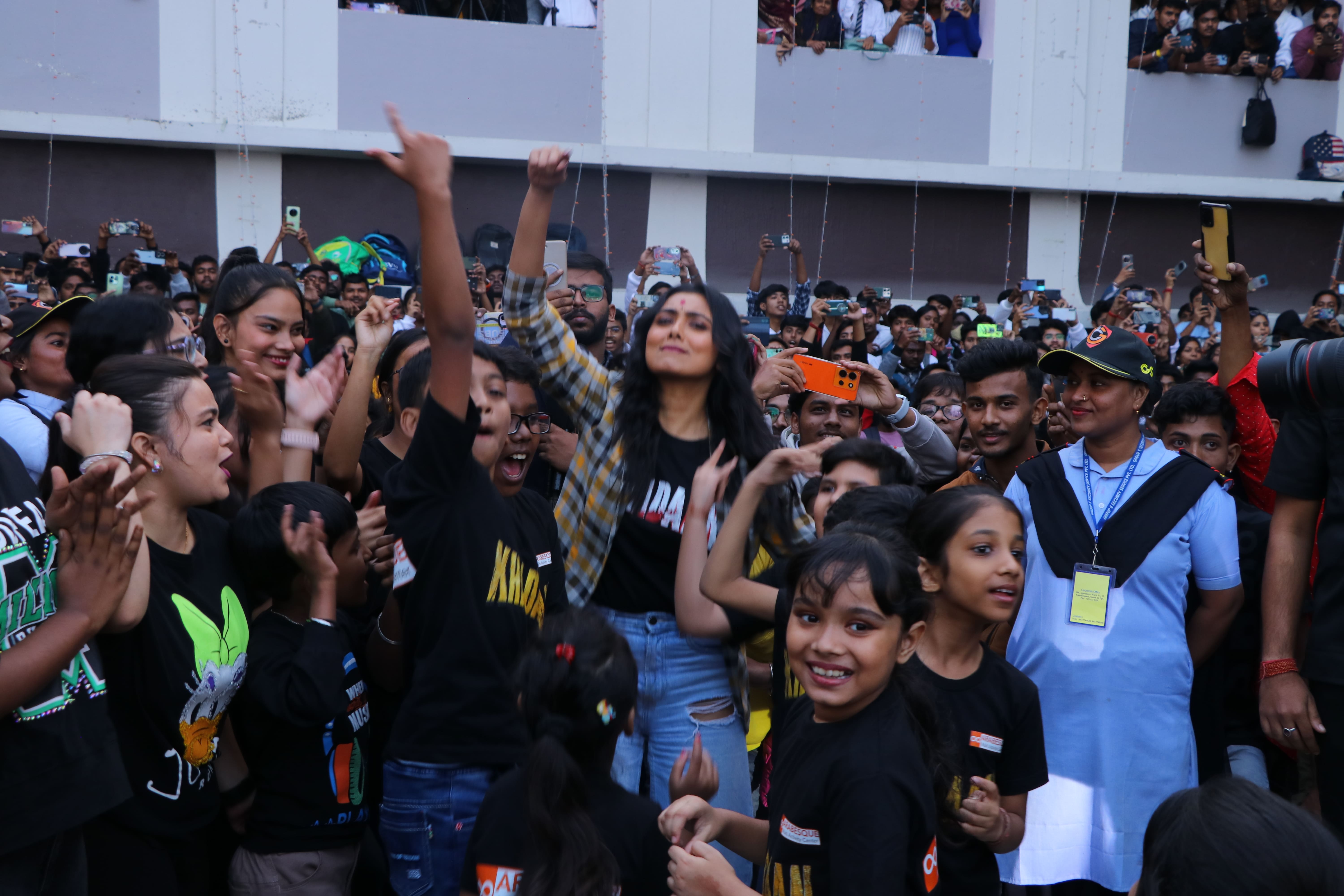 Prak Sharodiya – Khadan Movie Promotion at SVU Campus