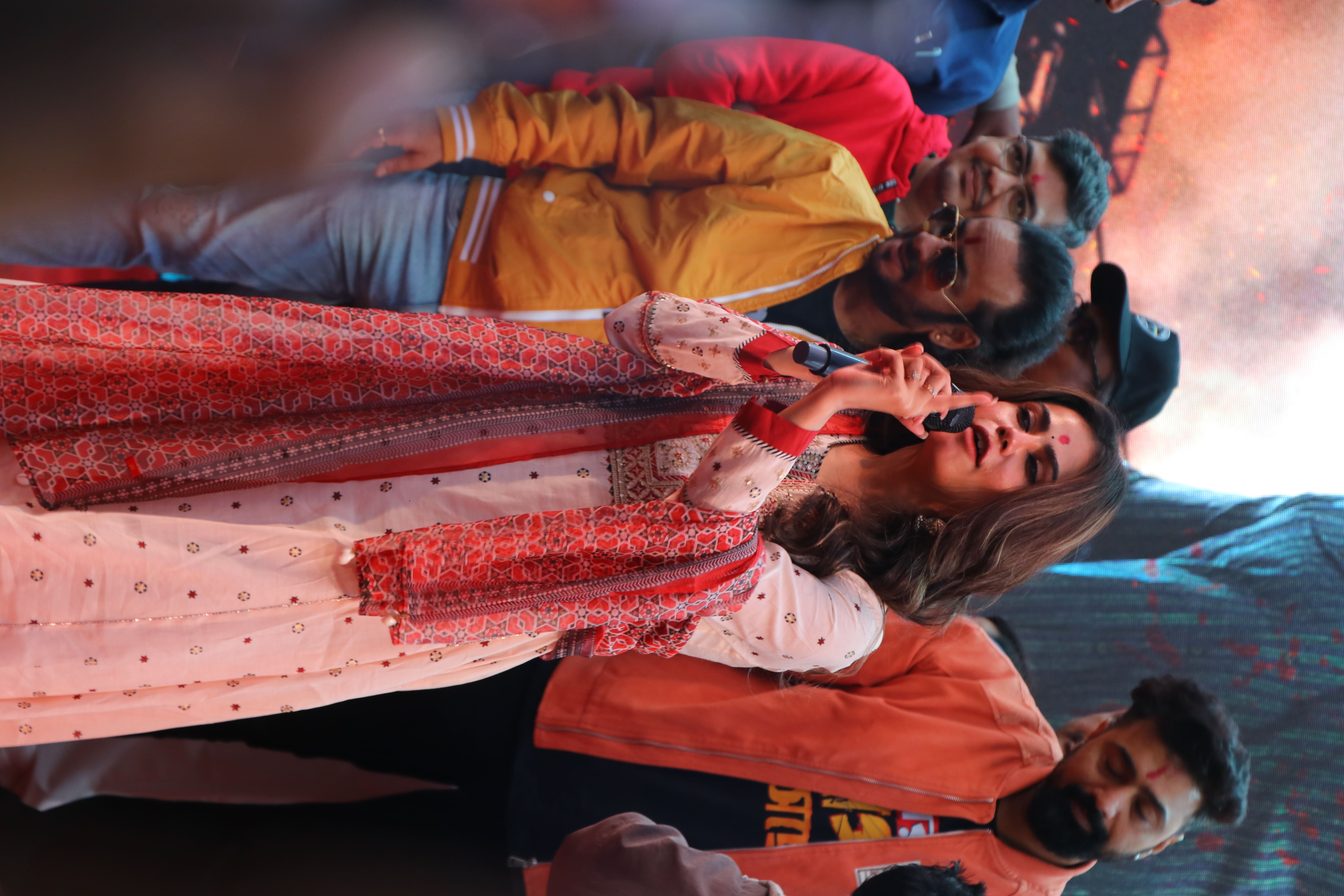 Prak Sharodiya – Khadan Movie Promotion at SVU Campus