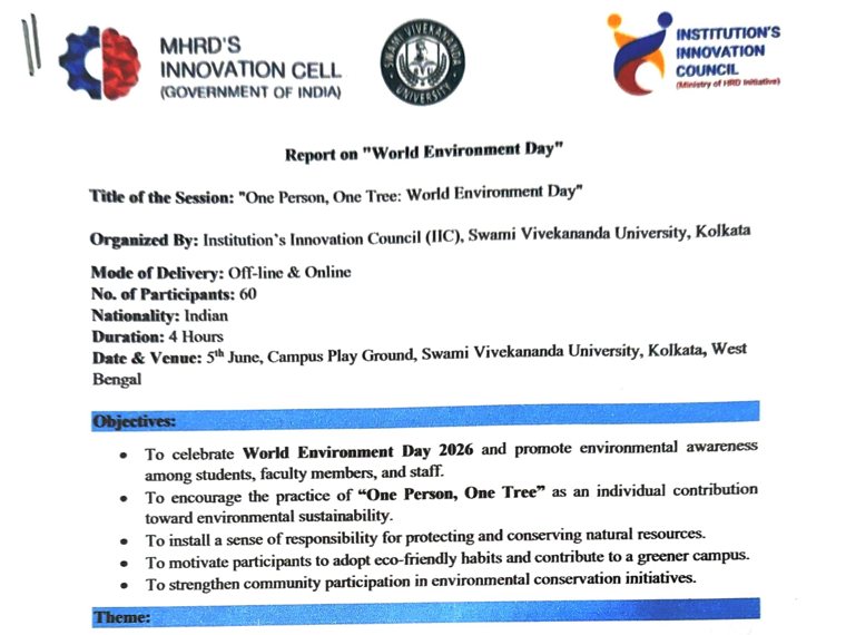 The cover of the Institution&rsquo;s Innovation Council report on World Environment Day