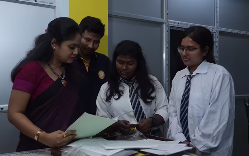A classroom at Swami Vivekananda University