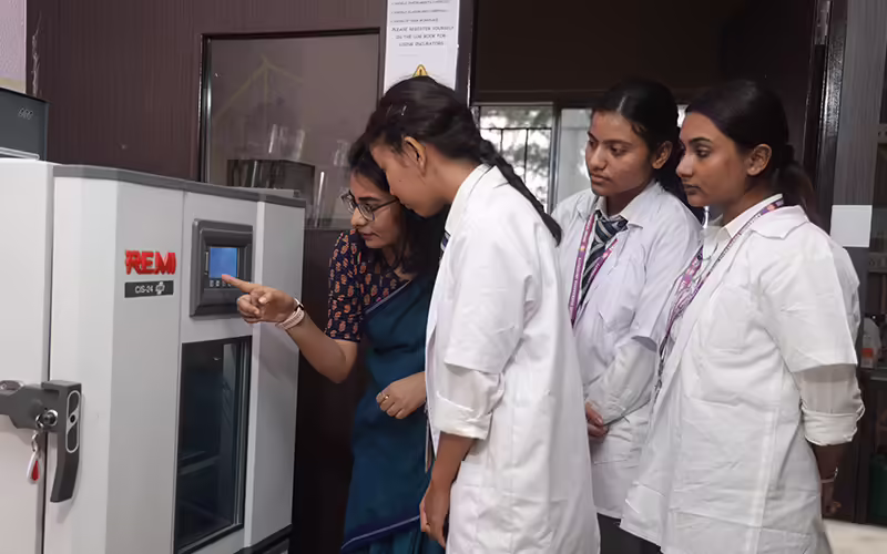 A laboratory at Swami Vivekananda University