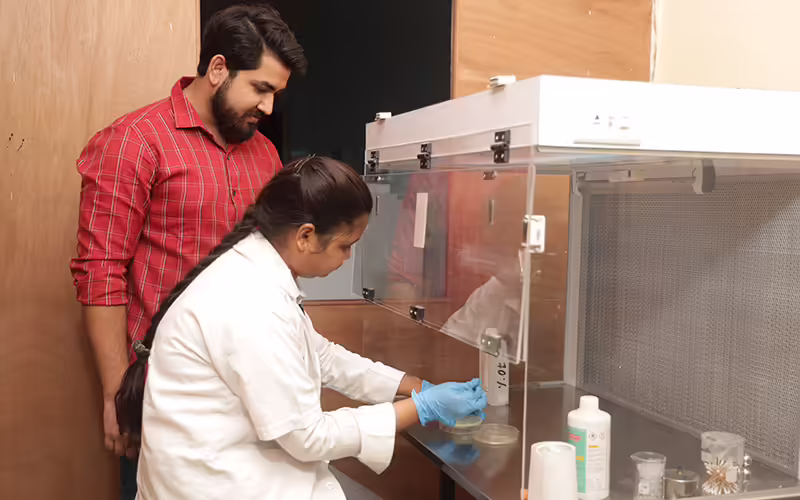 A laboratory at Swami Vivekananda University