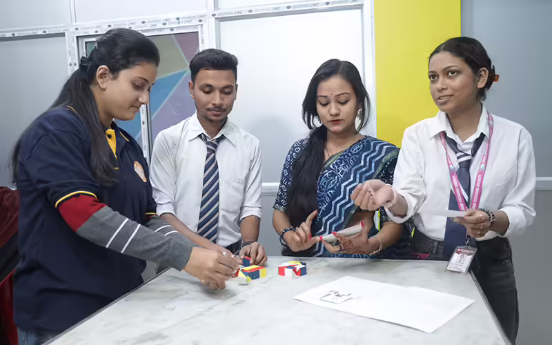 A laboratory at Swami Vivekananda University