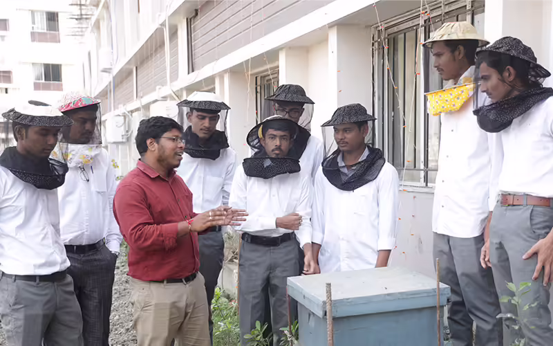 A laboratory at Swami Vivekananda University