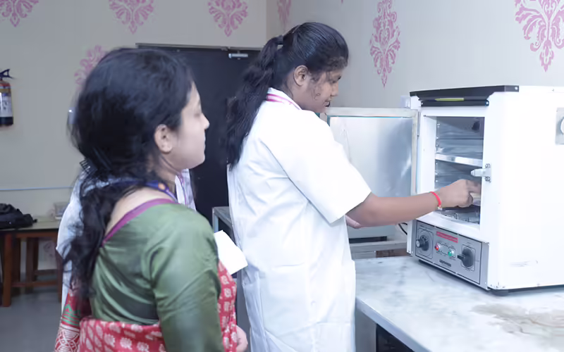 A laboratory at Swami Vivekananda University