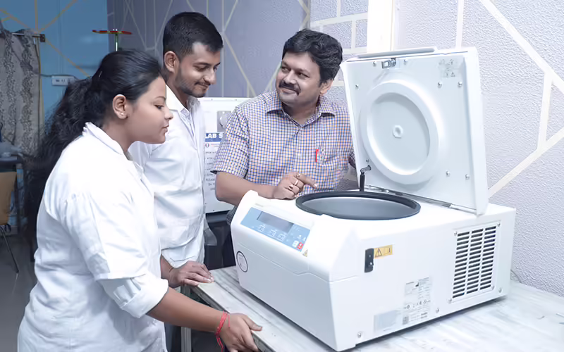 A laboratory at Swami Vivekananda University