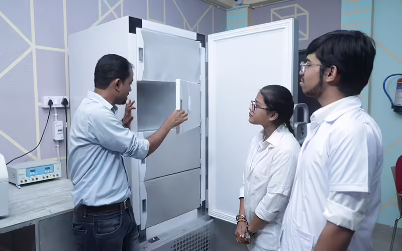 A laboratory at Swami Vivekananda University